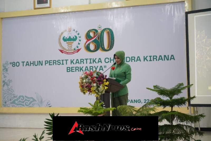 Di Usia ke-80, Persit KCK Didorong Semakin Tangguh dan Berdaya Dukung Tugas Prajurit
