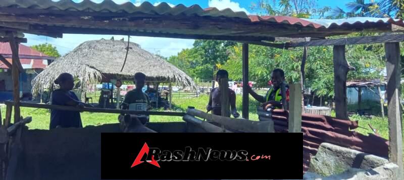 Lewat Komsos, Babinsa Ingatkan, Kelola Ternak dengan Baik Demi Ketertiban dan Kesejahteraan Bersama