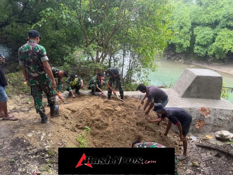 Capai 60 Persen, Pengerjaan Jembatan Perintis Garuda Terus Dikebut