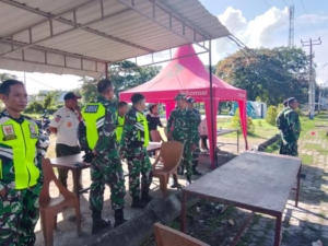 TNI Hadir di Tengah Umat, Kodim 1603/Sikka Amankan Ibadah Hari Raya Paskah