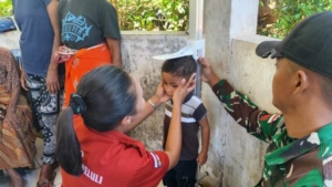 Sentuhan Humanis Yonarmed 12 Kostrad, Dukung Kesehatan Ibu, Balita, dan Lansia