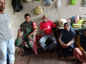 Monitoring dan Komunikasi, Babinsa Hadir di Tengah Masyarakat