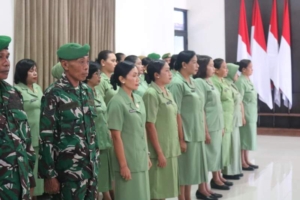 Puluhan Prajurit Kodim Kupang Naik Pangkat April 2026