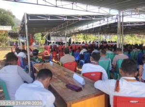 Babinsa Monitoring Wilayah Sekaligus Hadiri Peringatan Hari Kartini di Kecamatan Ile Bura