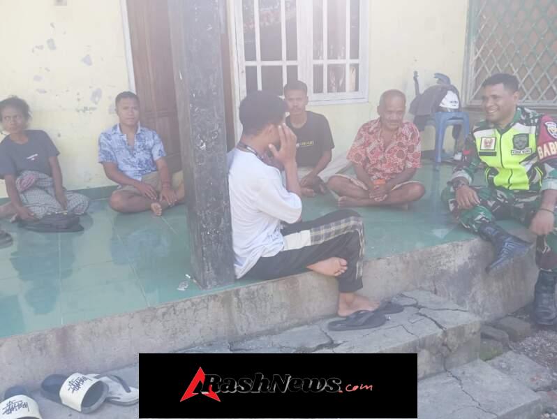 Strategi Tingkatkan Derajat Kesehatan, Babinsa Insut Hadir di Tengah Masyarakat
