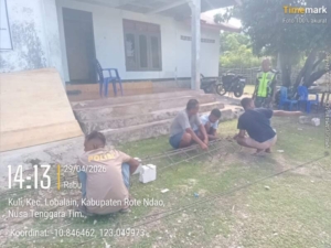 Babinsa Aktif Dampingi Progres Pembangunan KDKMP di Desa Kuli Aisele