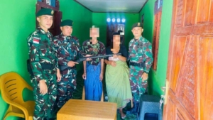 Yonarmed 12 Kostrad Kembali Amankan Senjata Peninggalan Konflik di Wilayah Perbatasan
