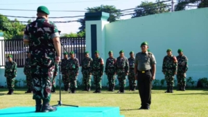 Apresiasi Pengabdian Prajurit, Kodim 1630/Mabar Gelar Tradisi Korp Raport dan Purnatugas