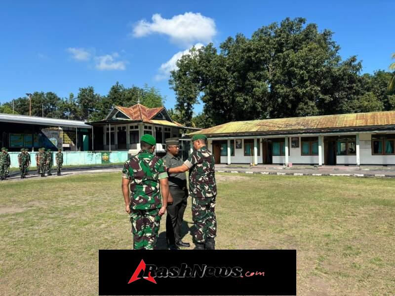 Momentum Penghargaan dan Tanggung Jawab, Kodim 1603/Sikka Laksanakan Korps Raport Kenaikan Pangkat