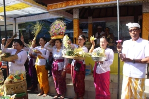 Melalui Piodalan, Kodim 1616/Gianyar Teguhkan Keimanan dan Soliditas Prajurit