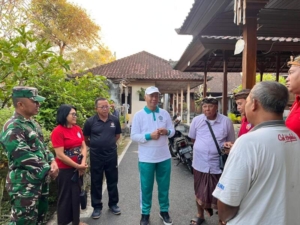 Sinergi TNI–Polri dan Masyarakat, Desa Saba Tampil Maksimal dalam Penilaian Telajakan Tingkat Provinsi