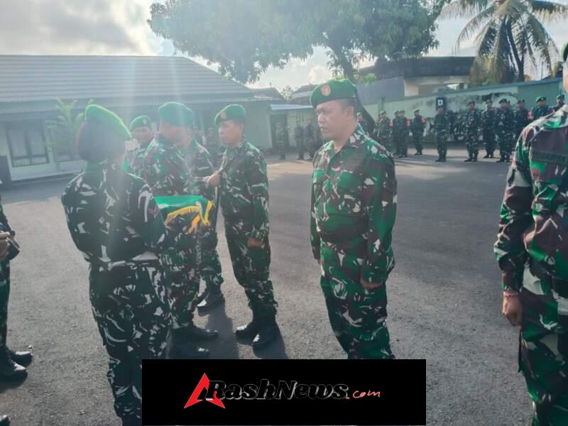Korp Raport purna tugas, Dandim 1623/Karangasem tekankan agar jaga nama baik TNI di tengah masyarakat.