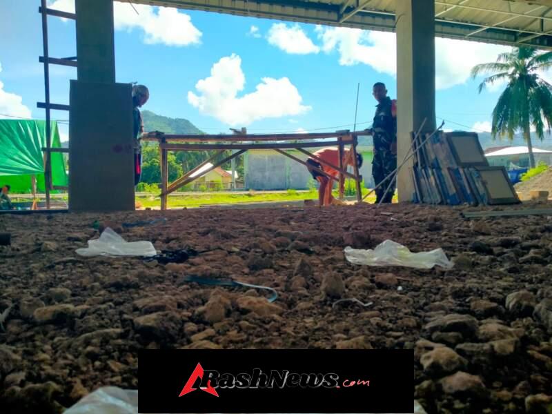 Babinsa Aktif Mendampingi Pembangunan Koperasi, Sinergi TNI dan Warga Terjaga di Desa Dasan Anyar