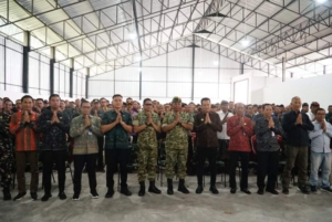 Kunjungi Mendoyo, Danrem 163/WSA Evaluasi Progres Koperasi Desa Kelurahan Merah Putih