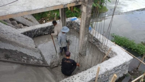 Tahap Awal Pembangunan Jembatan Garuda di Seririt Berjalan Lancar, Distribusi Material dan Struktur Dasar Jadi Prioritas