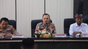 Jumat Curhat, Polres Badung Perkuat Peran Satpam sebagai Garda Terdepan Keamanan