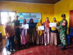 ‎Sinergi Babinsa dan Pemdes, BLT DD Tersalur Aman dan Tertib