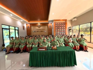 Ketua Persit Jembrana Ny. Vira Gafur Thalib: Jangan Tergiur Investasi Instan, Jaga Nama Baik Institusi.