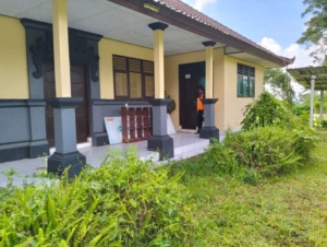 Danramil 1623-03/Rendang Tinjau Langsung Lapangan Upacara TMMD ke-128 di Alasngandang