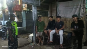 Amankan Wilayah Rawan, Koramil 1607-04/Alas Gencarkan Patroli Malam