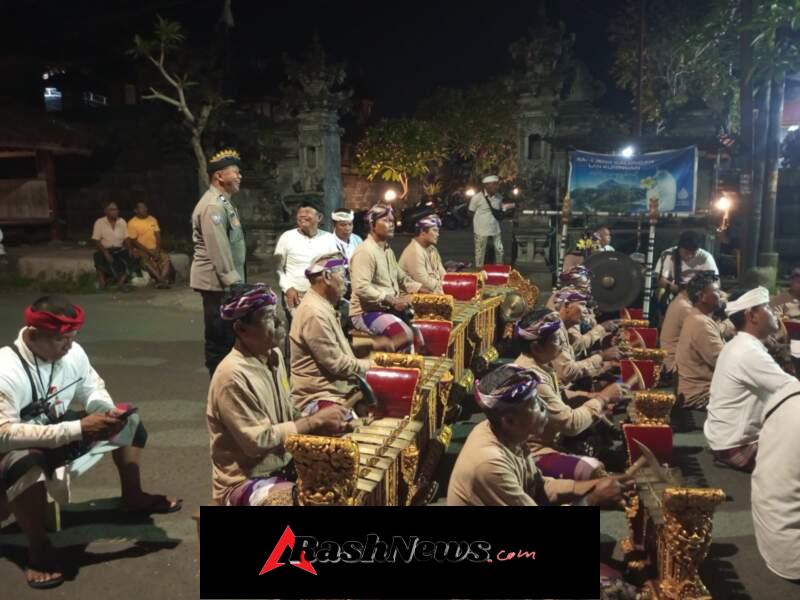 Bhabinkamtibmas Desa Gunaksa Amankan Kegiatan Napak Pertiwi.