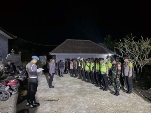 Polsek Nusa Penida Terjunkan 27 Personel Amankan Semifinal Dlundungan Cup II.
