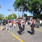 Sinergitas Pengamanan Pawai Budaya Gianyar, Arus Lalu Lintas Dialihkan Demi Kelancaran Acara