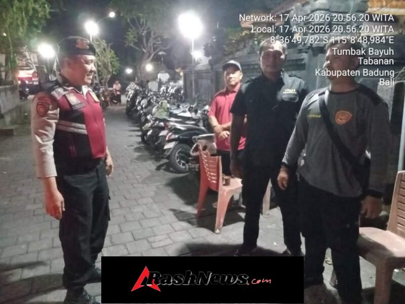 Ciptakan Rasa Aman, Polsek Mengwi Gencarkan ‘Blue Light Patrol’ di Titik Rawan Kejahatan