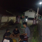 Patroli Malam Jereweh Berjalan Lancar, Situasi Wilayah Tetap Kondusif