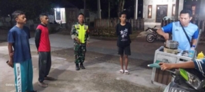 Koramil Moyo Hilir Komitmen Jaga Stabilitas Lewat Patroli Rutin