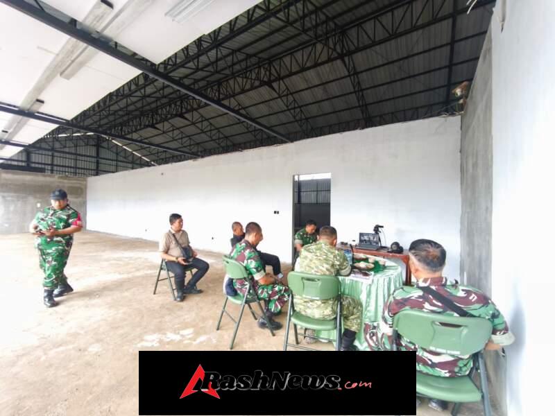 Kodim 1616/Gianyar Tancap Gas, Percepat Koperasi Merah Putih Lewat Vidcon Nasional
