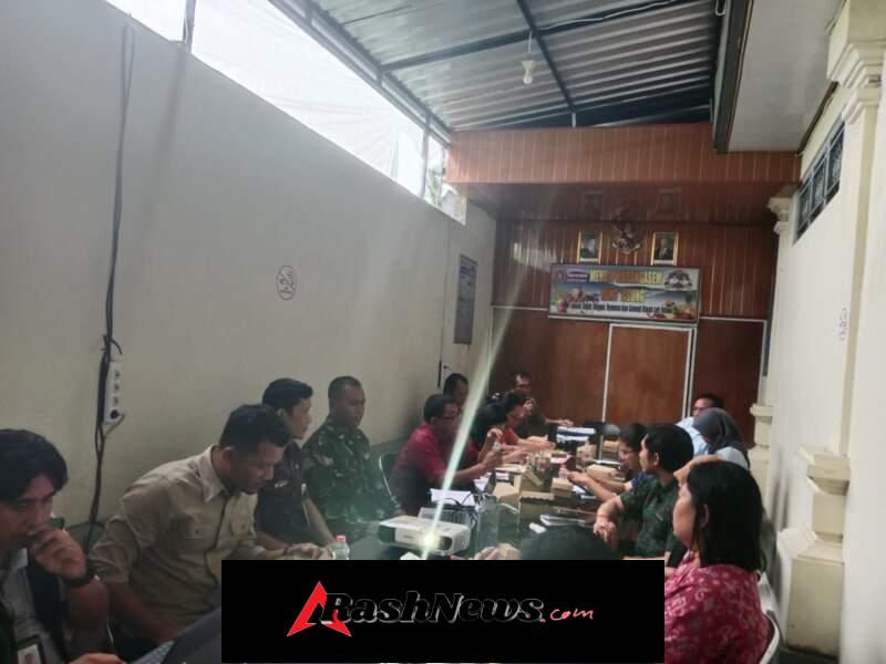 Anggota Kodim 1623/Karangasem Ikuti Rapat Koordinasi Monitoring Pupuk dan Pestisida