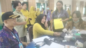 Cek Kesehatan Personel, Kodim Klungkung Laksanakan Posbindu