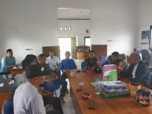 Melalui Komsos, Babinsa dan Muspika Lantung Komitmen Jaga Keamanan Wilayah