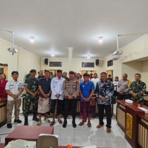 Hadiri Sosialisasi Penanganan Konflik Sosial, Pasi Intel Kodim Klungkung Tegaskan Perkuat Sinergi, Wujudkan Wilayah Aman Dan Kondusif