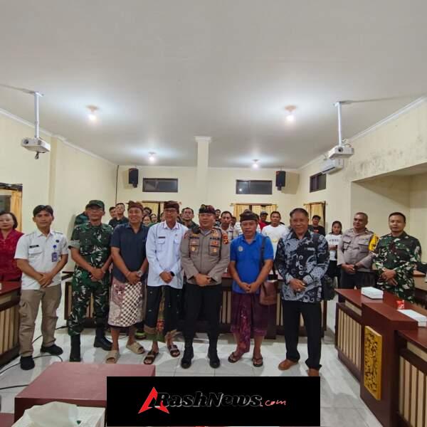 Hadiri Sosialisasi Penanganan Konflik Sosial, Pasi Intel Kodim Klungkung Tegaskan Perkuat Sinergi, Wujudkan Wilayah Aman Dan Kondusif