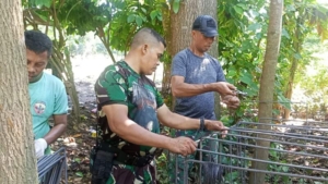 TNI dan Rakyat Bersatu, Jembatan Dibangun dengan Semangat Kebersamaan