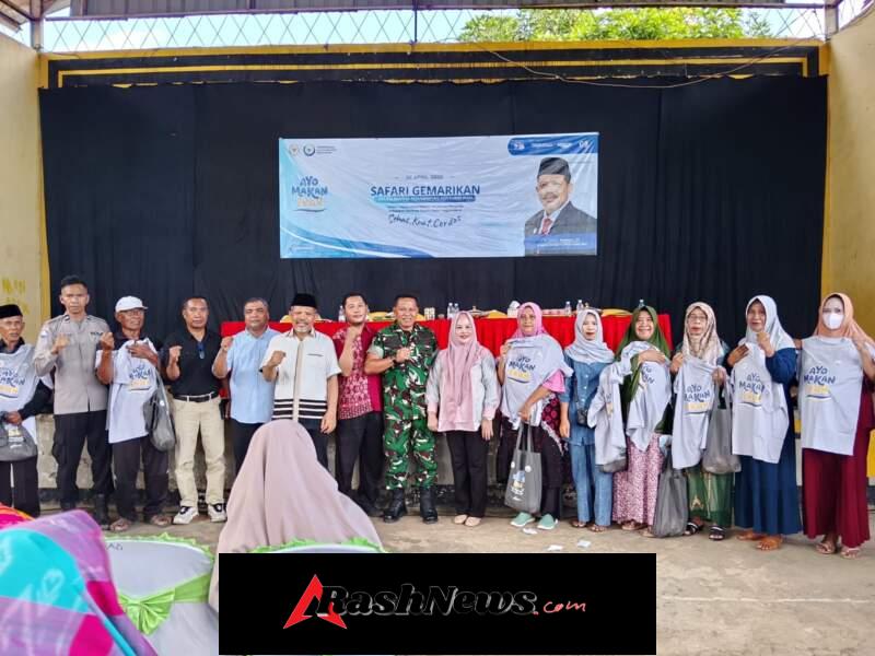 Sinergi TNI dan DPR RI, Gerakan Makan Ikan Perkuat Gizi dan Daya Saing Perikanan