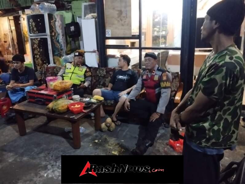 Jaga Kondusifitas, Polsek Denpasar Barat Sambangi Gudang Rongsokan di Jalan Pura Demak