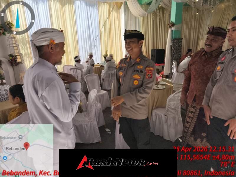 Hadir di Tengah Masyarakat, Kapolsek Bebandem Hadiri Upacara Yadnya di Desa Kayuputih: Perkuat Sinergitas dan Cooling System