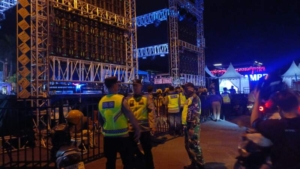 Warga Padati Festival Semarapura Ke 8, Kodim Klungkung Gelar Pengamanan Beri Rasa Aman Dan Nyaman