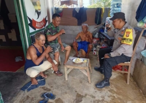 Ngopi Kamtibmas Jadi Wadah Curhat Warga, Bhabinkamtibmas Kel. Kesiman Sampaikan Pesan Kamtibmas