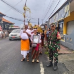 Sinergi Babinsa dan Aparat Amankan Prosesi Ngaben, Masyarakat Banyuasri Merasa Nyaman