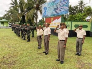 Kodim 1618/TTU Gelar Upacara Bendera, Tanamkan Nilai Juang dan Patriotisme
