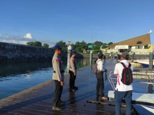 Sat Polair Polresta Denpasar Intensifkan Patroli Dialogis di Pos Serangan, Nelayan dan Wisatawan Dihimbau Utamakan Keselamatan