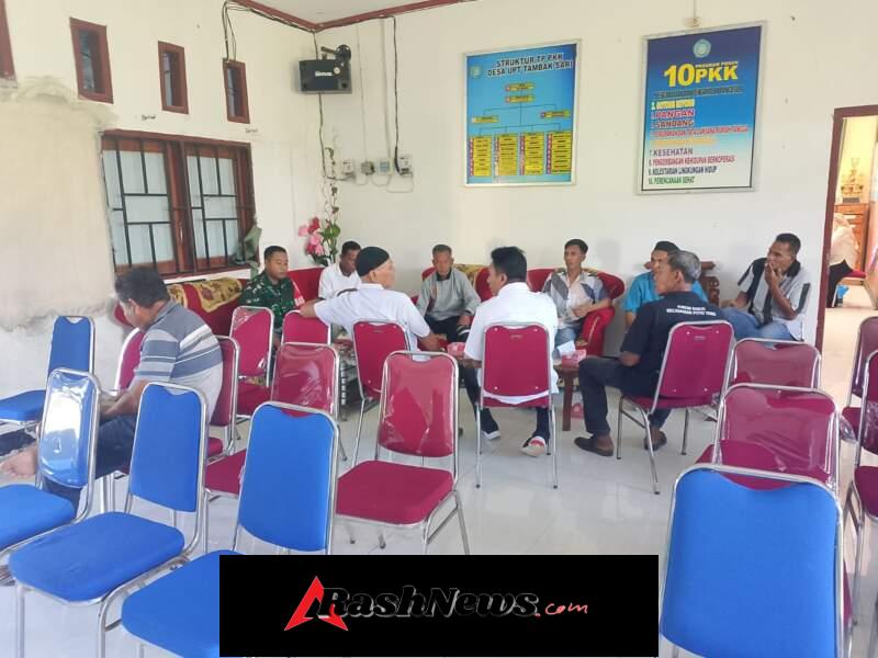 TNI/Babinsa Perkuat Kedekatan dengan Warga Melalui Komsos di Desa Tambak Sari