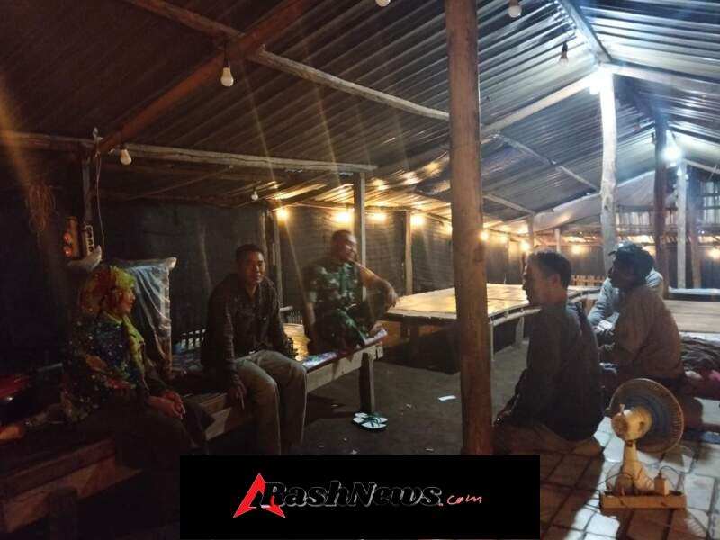 Koramil Taliwang Aktif Patroli Malam, Situasi Wilayah Tetap Aman dan Terkendali