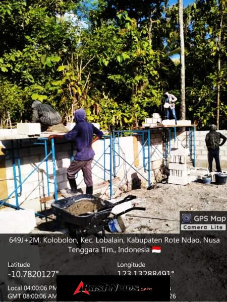 KDKMP Oematamboli Terus Dikebut Tanpa Kendala