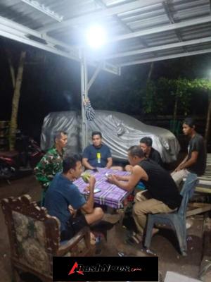 Peran Aktif Babinsa Jubaedin, Ronda Malam Jadi Garda Terdepan Keamanan Lingkungan