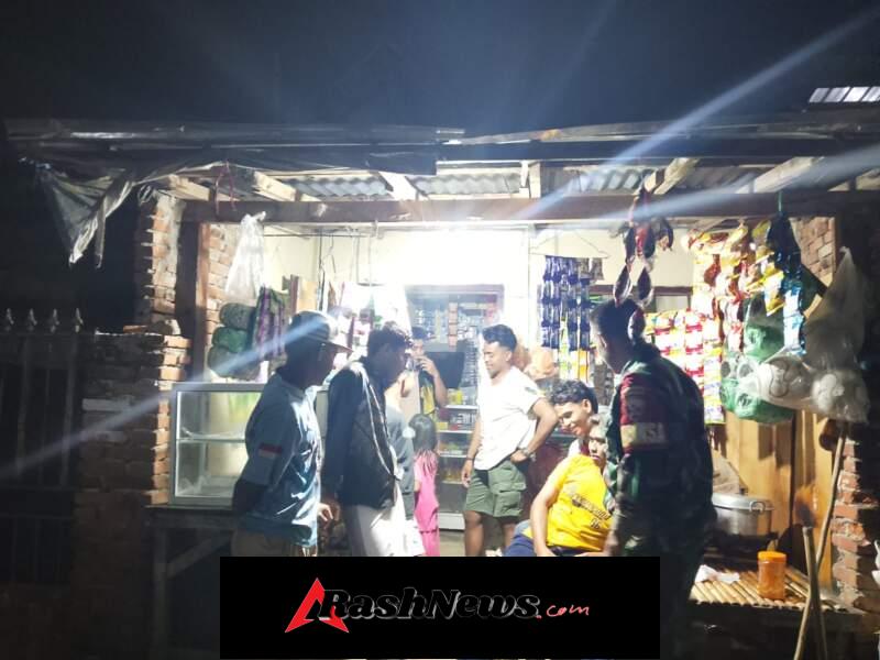 Peran Babinsa Koramil Hu’u, Ronda Malam Jadi Sarana Pembinaan Generasi Muda